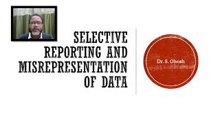 Selective Reporting and Misrepresentation of Data [upl. by Nehtanoj]