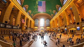 Walking Tour of Grand Central Terminal — New York City 【4K】🇺🇸 [upl. by Dikmen]