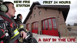 First 24 Hours in a New Fire Station  A Day in the Life [upl. by Sudnor276]