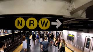 ⁴ᴷ The Busiest NYC Subway Station Times Square–42nd StreetPort Authority Bus Terminal [upl. by Doxia]