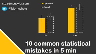 Ten Statistical Mistakes in 5 Min [upl. by Davis777]