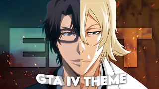 Aizen x Urahara  GTA IV Theme Edit [upl. by Maze]